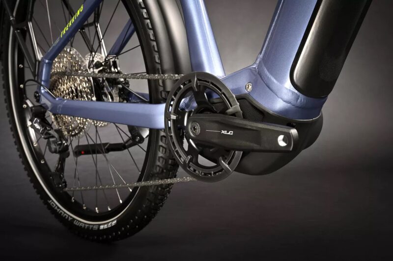 Haibike Trekking 7.5
High blue slate/yellow - gloss brillant 2024 – Image 7