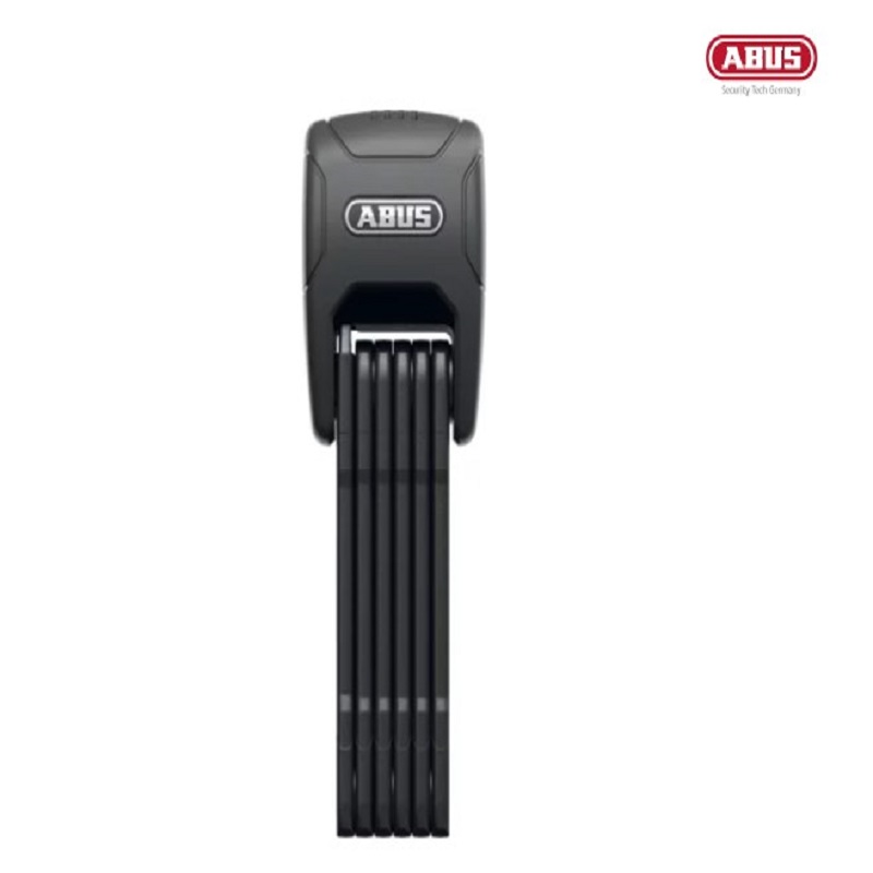Abus Antivol pliable Bordo Granit XPlus Alarm 6500KA/90 avec support SH 6500/90 noir