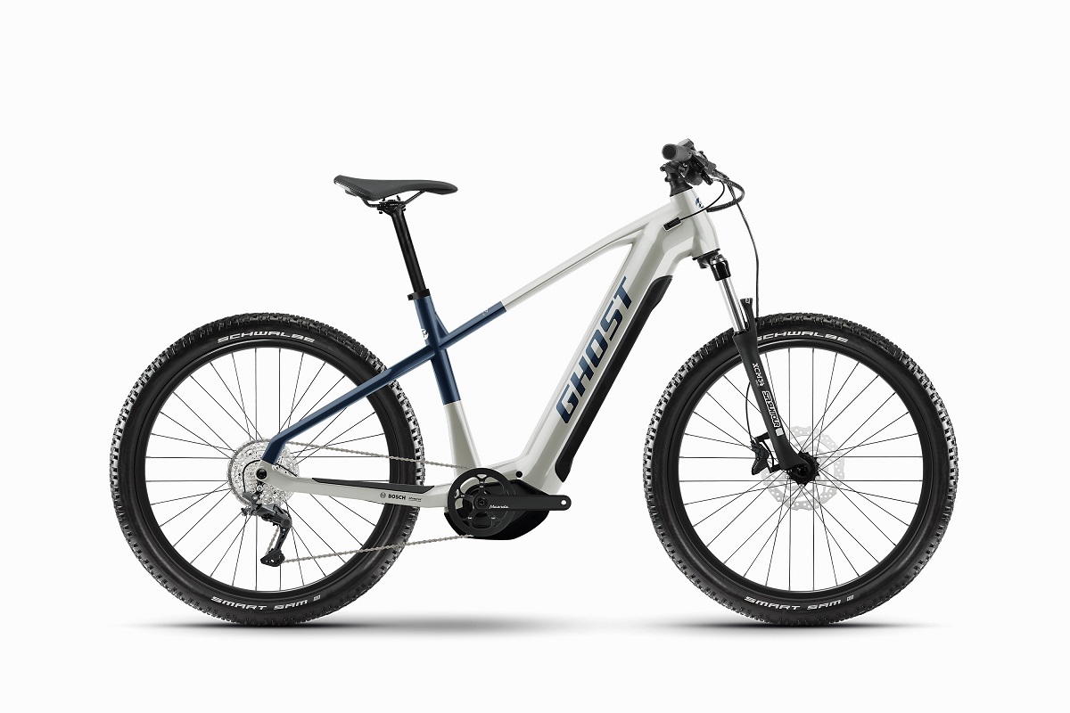 GHOST E-TERU UNIVERSAL
Unisexe pearl warm grey / pearl dark blue - glossy 2024