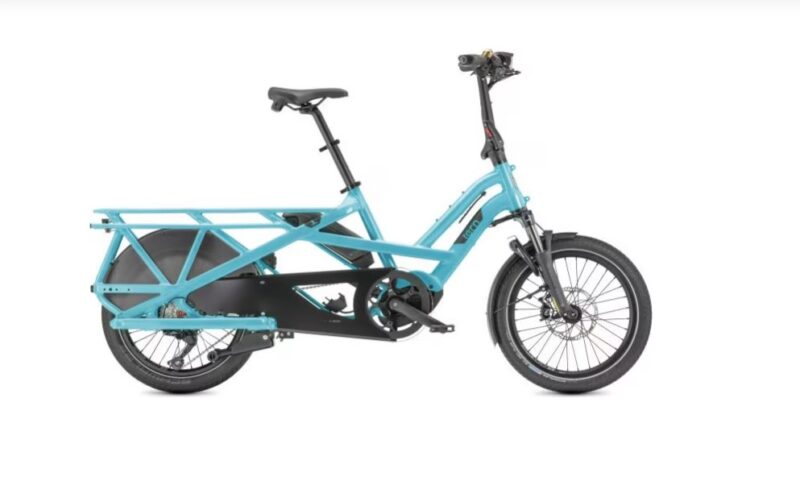 Tern GSD S10 Cargo Line, 500Wh Bleu