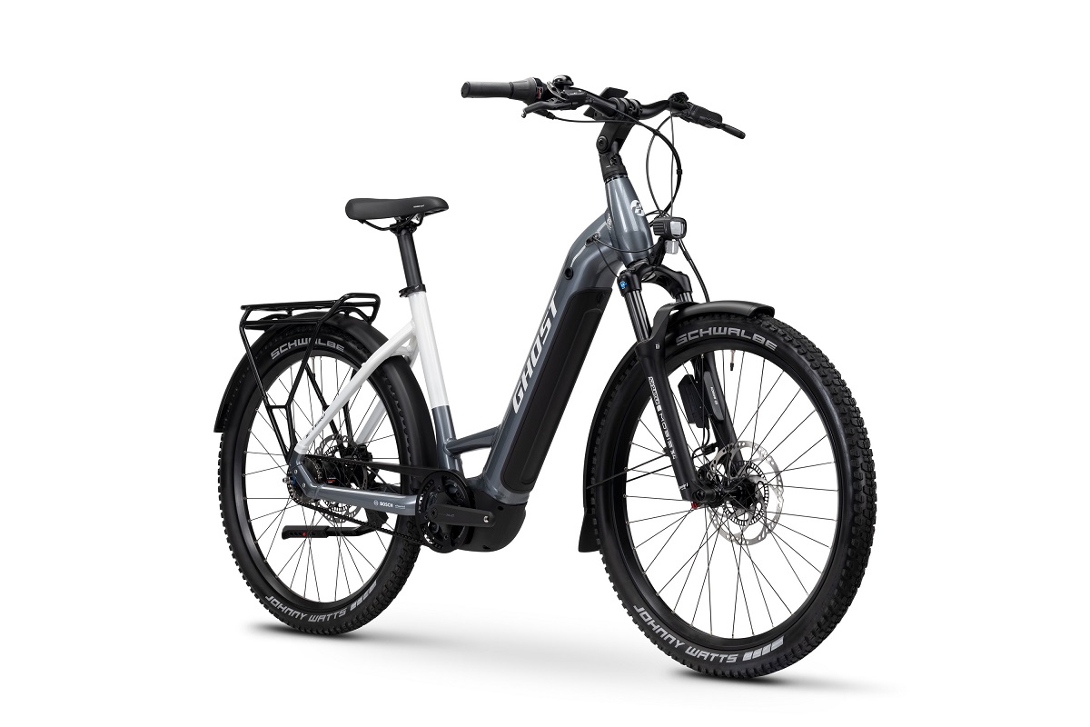 GHOST E-TERU PRO EQ LOW ABS
Unisexe storm gray/chilly white - glossy 2025 – Image 2