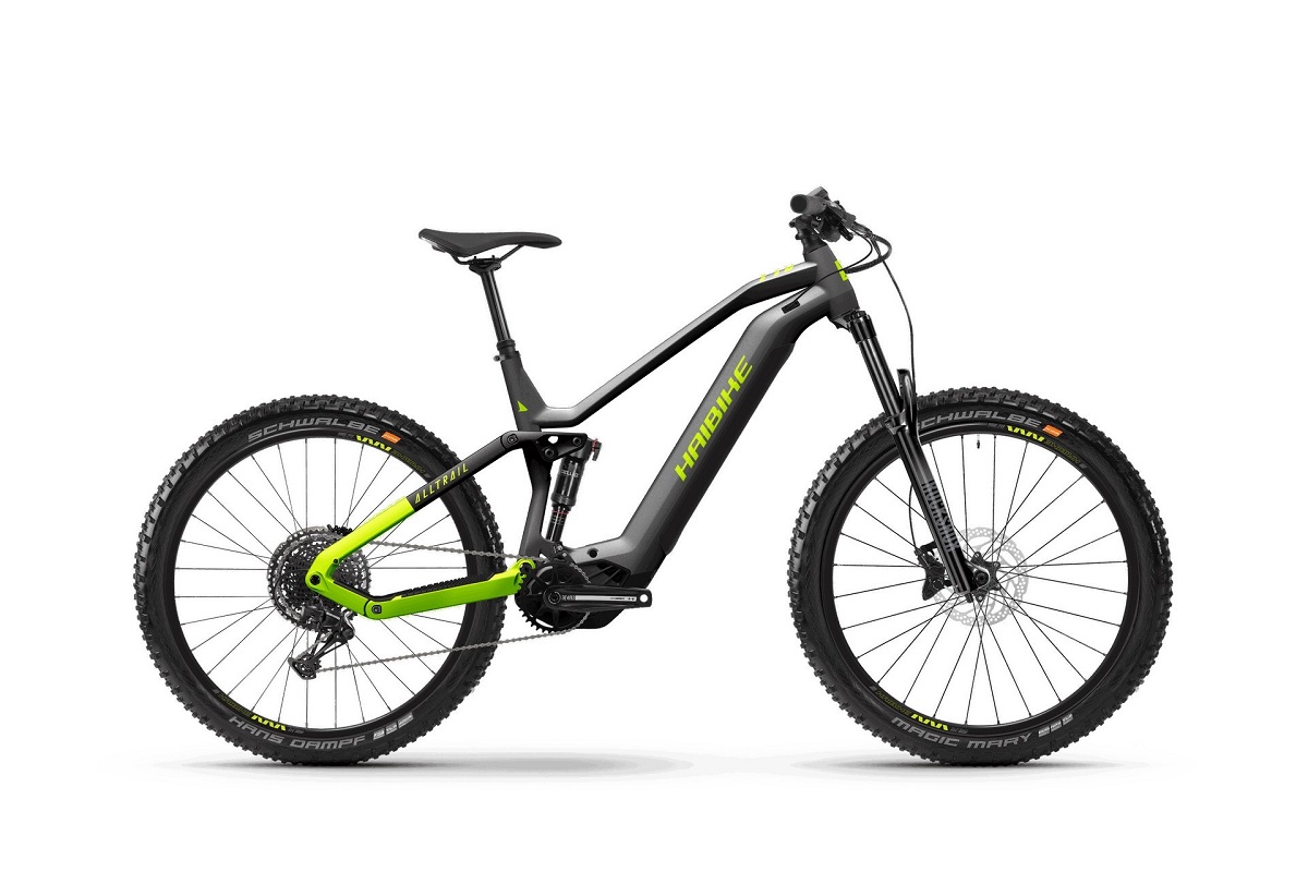 Haibike ALLTRAIL 9
VTT tout-suspendu titan/lime/black - mat 2024