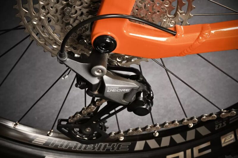 Haibike AllTrack 6 High papaya/titan - gloss brillant 2023 – Image 9
