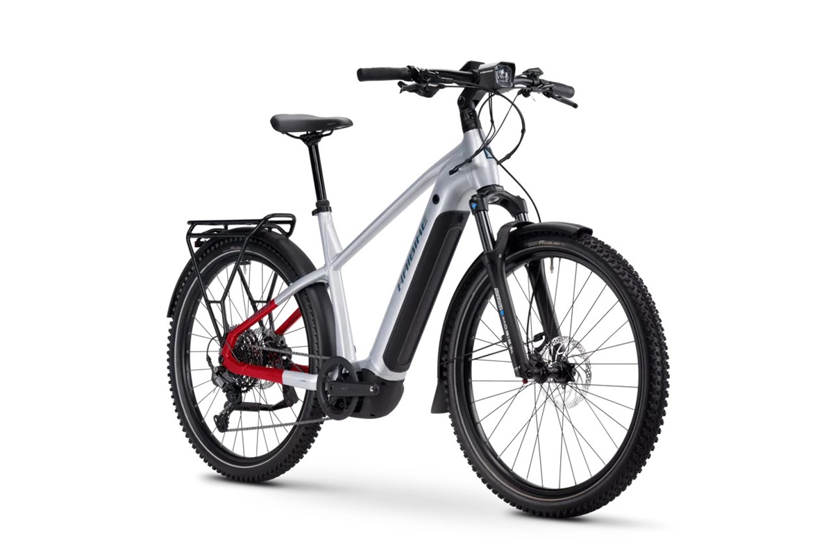Haibike TREKKING 7 - High
Soft grey/red/blue brillant 2025 – Image 2