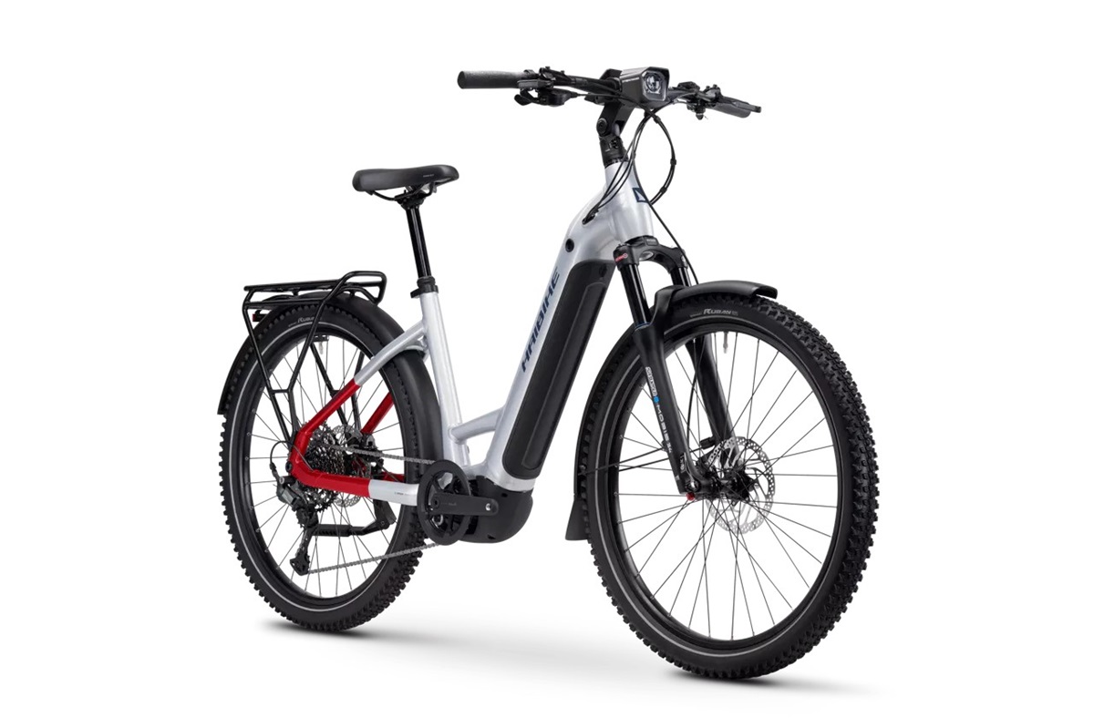 Haibike TREKKING 7 - Low
Soft grey/red/blue brillant 2025 – Image 2