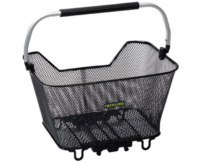 Panier système Racktime Baskit Deluxe23l, 43x31x24,5cm,noir, adapt. Snapit incl.