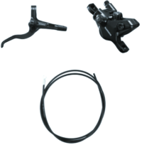 Shimano Set frain à disque BR-MT410 avec BL-MT401 arrière noir