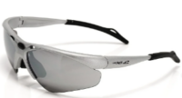 XLC lunettes de soleil Tahiti SG-C02, monture argent, verre miroir