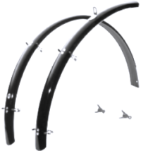 Draps trekking 28 pouces noirs B42