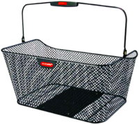 Panier ARR Klickfix City p. Racktime, 40x20x30 cm maille étroite noir