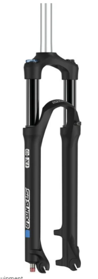 Fourche SR-Suntour SF22 X1 Coil RLR, 27.5" noir mat conique pivot 272mm 120mm