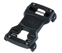 Plaque porte-bagages Basil MIK, noir, p. porte-bagages 10-17cm