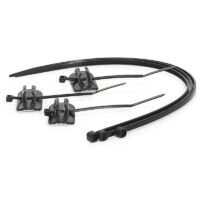 XLC support durites de freins BR-X11, serre-câble inclus (kit de 3)