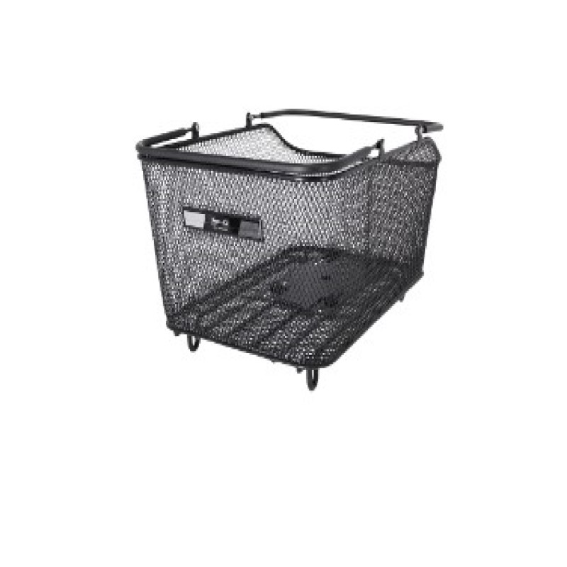Panier Vélo Avant En Fer Noir - Pour Enfant, Shopping, Femme - Accessoire Vélo électrique