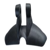 Support éclairage AV b&m montage fourche, noir court pr. Suntour CR9+NCX >2009