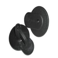 Korb-Fix I par paire, noir p. panier à maille large