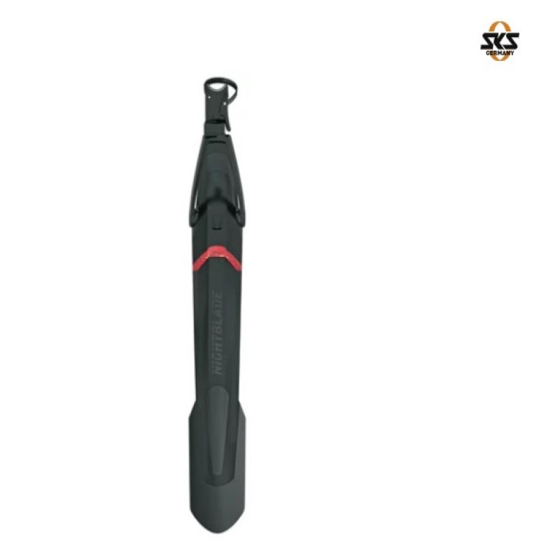 SKS Garde-boue ar. amovible Nightblade 29" feu arrière inclus noir – Image 2