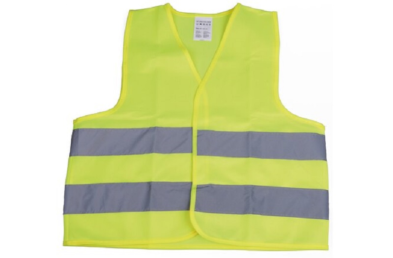 Seppi gilet réfléchissant Kiddy pour enfants tailles S jaune – Image 2