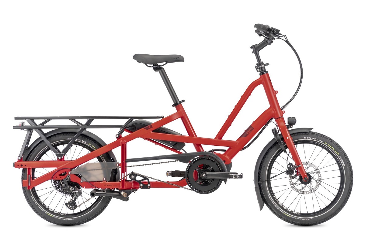 TERN Quick Haul Long D9
Perf Cargo, 500WH, Satin Traffic Red/Dark Red