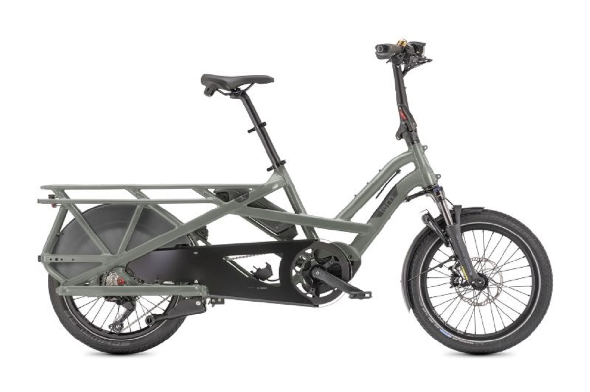 Tern GSD S10 Cargo Line, 500Wh, gris