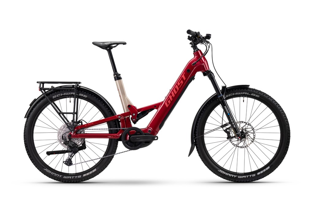 GHOST E-ASX ESSENTIAL LOW EQ
Unisexe rebel red/coffee pebble - glossy 2025