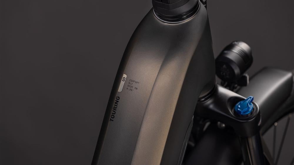 Cube Touring Hybrid Comfort SLX 800 charcoal´n´chrome – Image 3