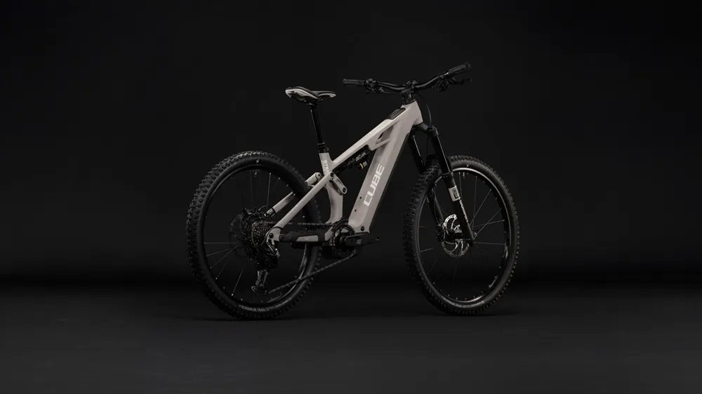 Cube Stereo Hybrid ONE77 HPC Race 800 gris avoine et jaune 2027 – Image 4