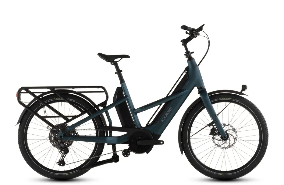 Cube Longtail Hybrid 800 vert royal et noir