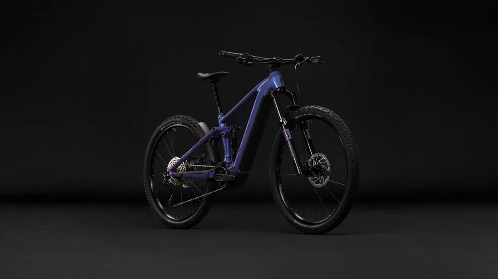 Cube Stereo Hybrid ONE44 Pro 800 bleu iris et violet 2027 – Image 2